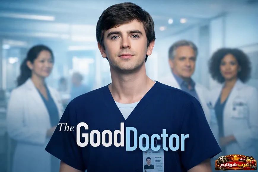 بوستر مسلسل The Good Doctor يظهر دكتور شون مورفي وفريقه الطبي داخل مستشفى حديث في أجواء درامية واقعية.