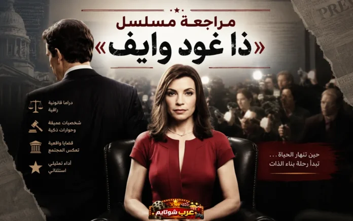 مراجعة مسلسل ذا غود وايف – دراما قانونية راقية تجمع بين الذكاء والعاطفة