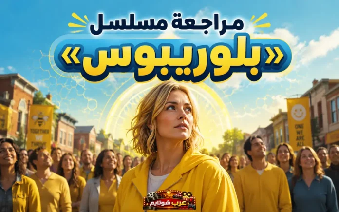 صورة ريا سيهورن في دور كارول ستوركا من مسلسل بلوريبوس، في لقطة تعكس توتر العالم ذي العقل الجمعي وصراعها للحفاظ على فرديتها.