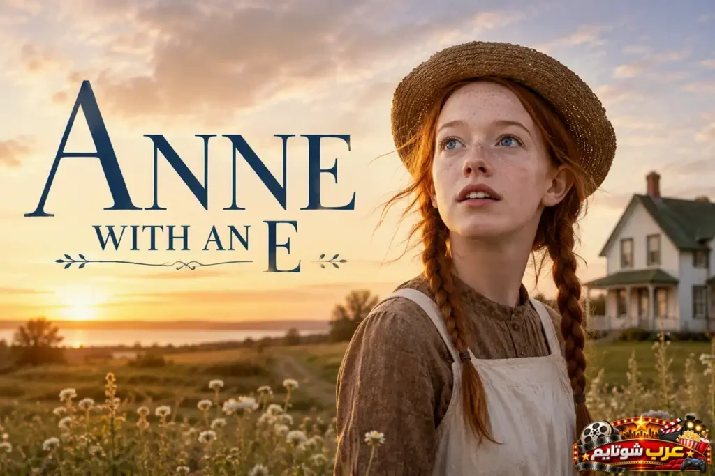 بوستر مسلسل آن (Anne with an E) الذي يروي قصة فتاة مفعمة بالخيال والأمل في بيئة ريفية ساحرة