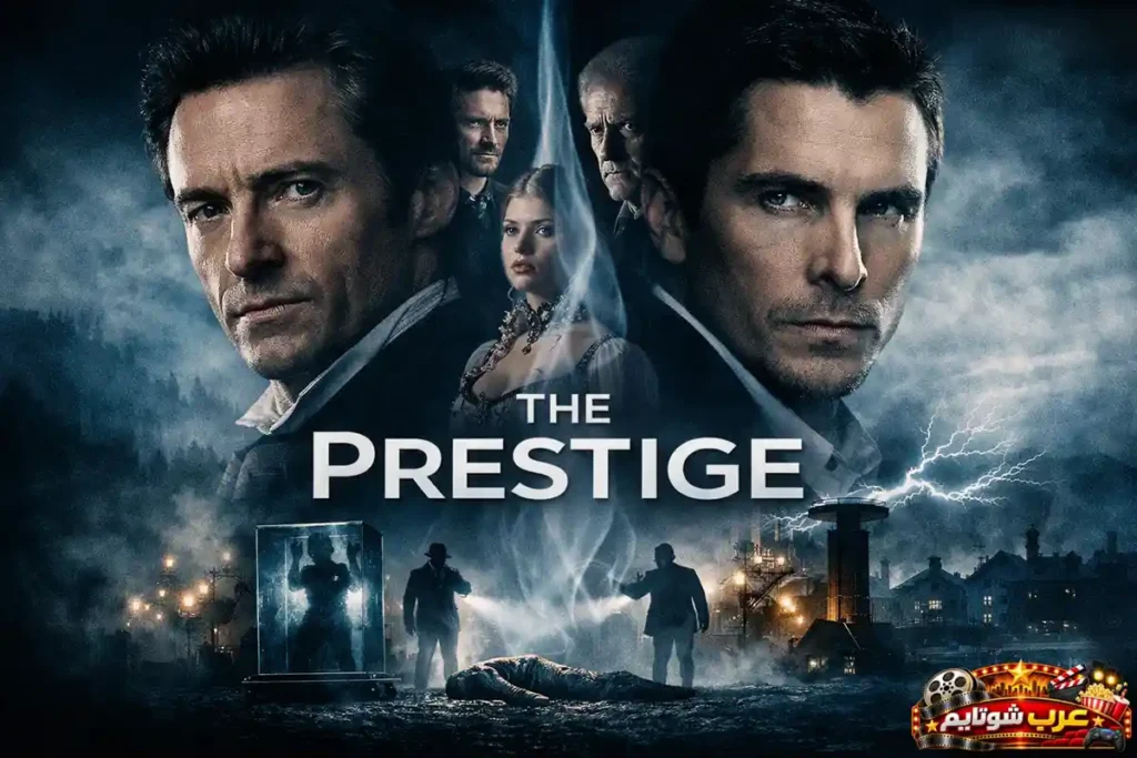 بوستر فيلم «العظمة» يعرض الساحرين المتنافسين في أجواء غامضة تعكس عالم الخداع والهوس.