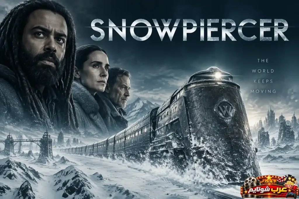 بوستر مسلسل الخيال العلمي وما بعد الكارثة محطم الثلج (Snowpiercer)