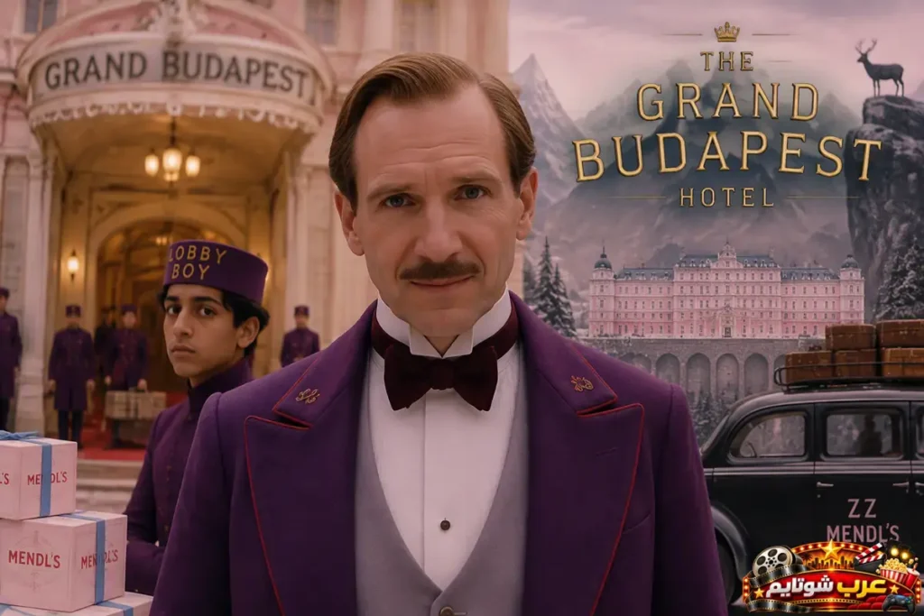 الملصق الترويجي الرابع يظهر موسيو غوستاف وزيرو مصطفى في فيلم «فندق بودابست الكبير» (The Grand Budapest Hotel) - موقع عرب شوتايم