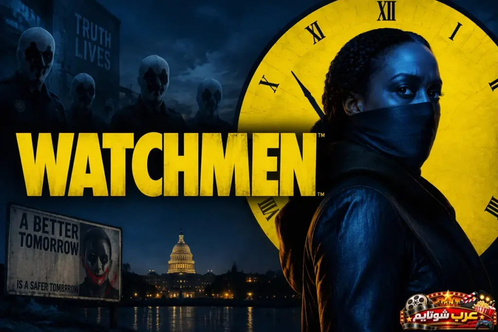 بوستر مسلسل الخيال العلمي والغموض واتشمن (Watchmen)